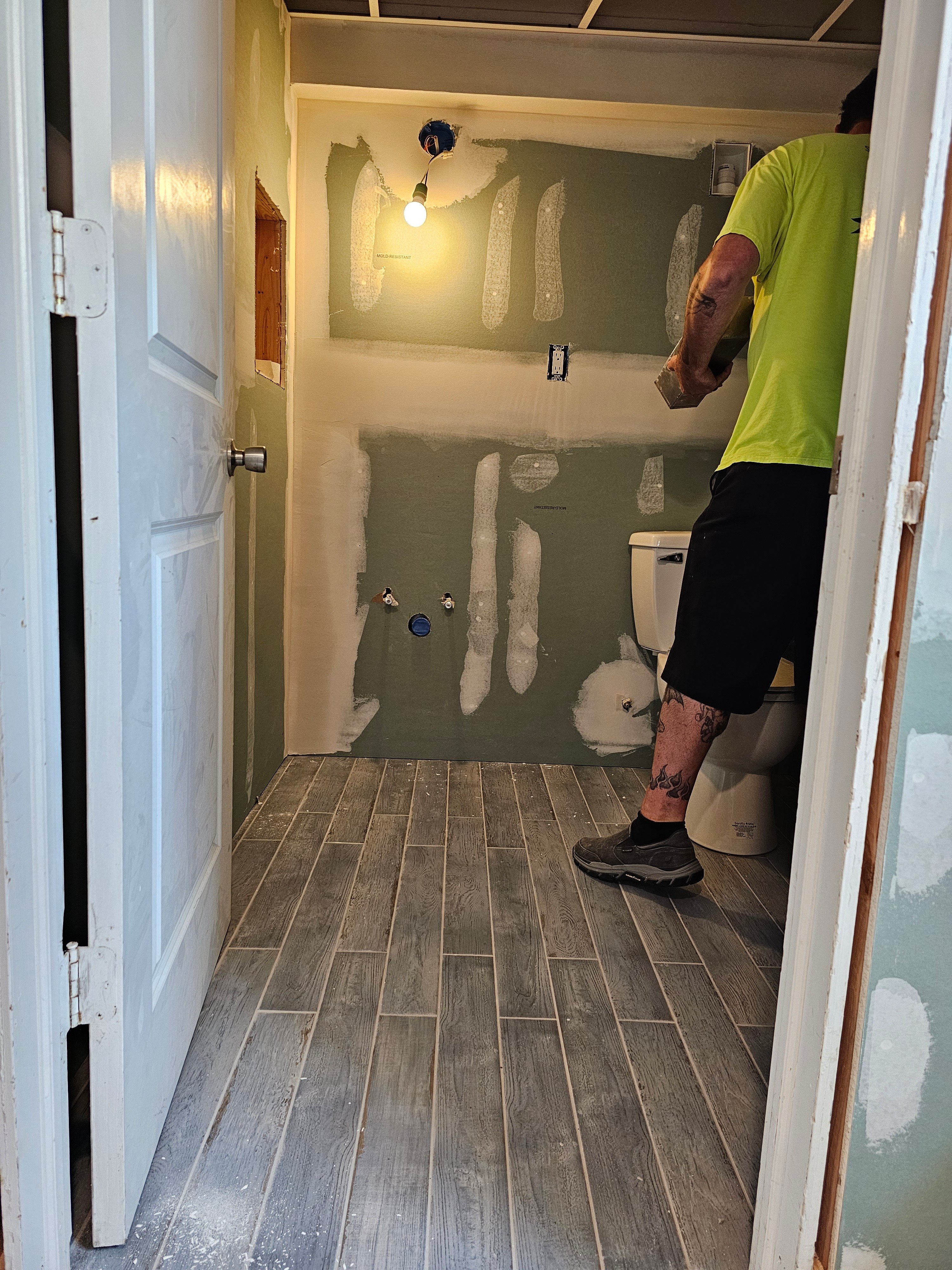 Drywall prep