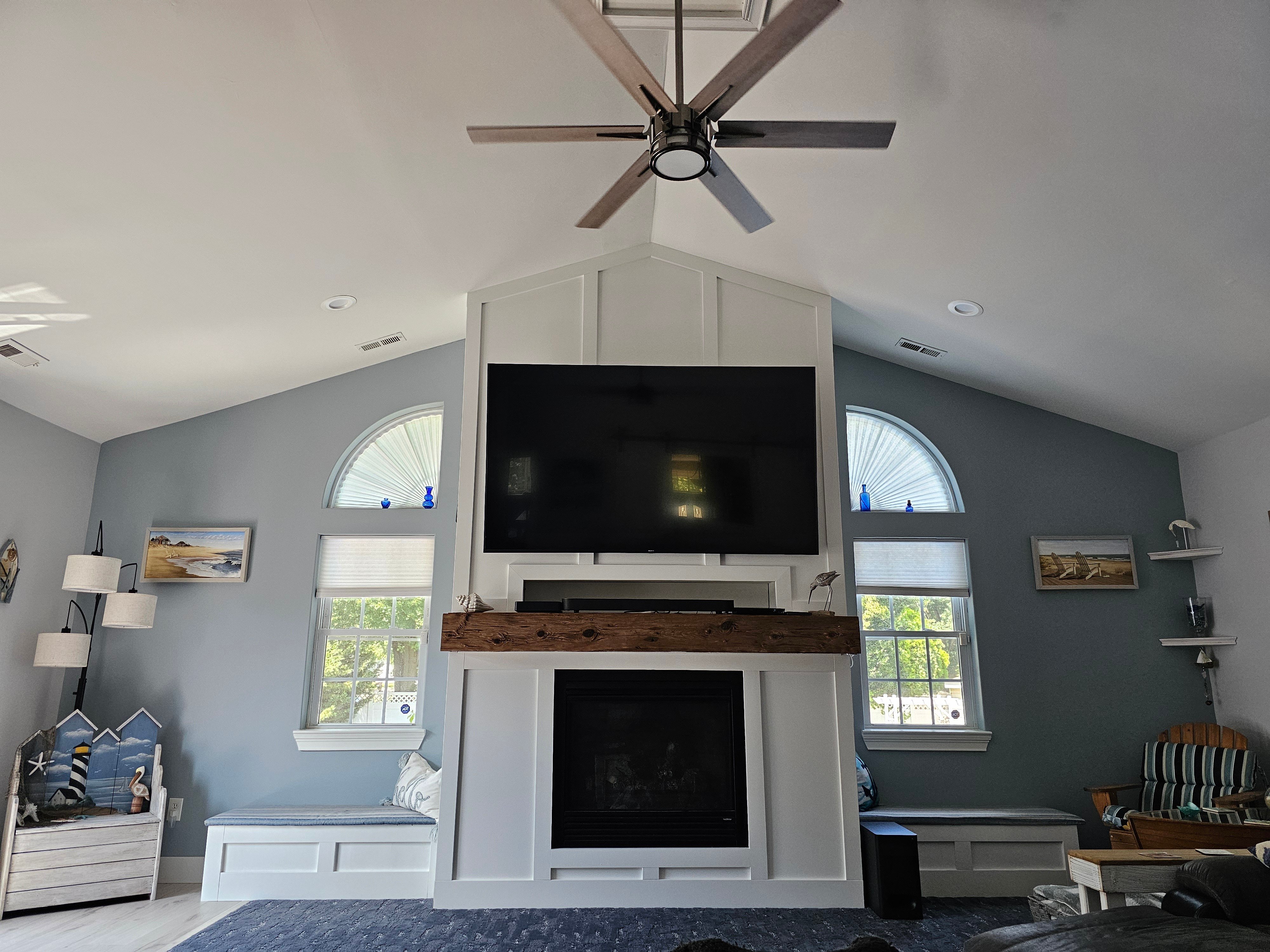 Living Room -Fireplace
